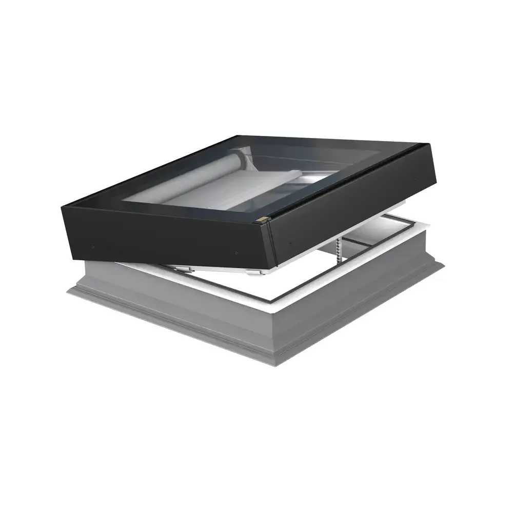 Fenêtre pour toits plats DEZ-A P2 avec store extérieur AMZ-Z Z-Wave